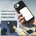 thumbnail image 4 of Detachable Wallet Case for iPhone 16e Card Slots Holder, Premium PU Leather Magnetic Cover Compatible with Mag-Safe, Shockproof Removable Flip Kickstand Protective Case, Black, 4 of 6
