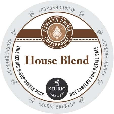 Barista Primahouse House Blend Coffee, K-Cup Portion Pack for Keurig Brewers (96 Count)