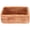 Small, variant on Rattan Storage Basket, Hand Woven Organizer, Wicker Serving Basket, Rectangular Fruit Container, Decorative Basket for Kitchen Living Room Bedroom Storage, Honey Brown 1 Piece,Large