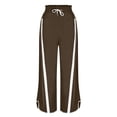 thumbnail image 2 of Endives Womens Wide Leg Pants Striped Oversized Barrel Pants Lightweight Drawsting Comfy Trousers with Pockets Trendy, 2 of 6