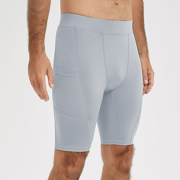 WILLBEST Pantalones Cortos de Compresión Informales para Hombre, Ropa Interior Deportiva Informal, Capa Base Atlética, Mallas Deportivas para Correr y Entrenar.