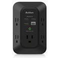 thumbnail image 1 of Protector contra sobretensiones para enchufe de pared USB Addtam, 5 tomas con 4 USB, 1 of 1