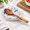Glazed Butterfly, variant on Mint Ceramic Spoon Rest, Large Farmhouse Floral Print Kitchen Utensil Holder for Stove Top