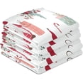 thumbnail image 4 of Dreamtimes Merry Christmas Kitchen Dish Towels 1 Piece,Absorbent Soft Dishcloths Towels Reusable Hand Towels Quick Drying Cleaning Cloth, Tea Towels,18" x 28", 4 of 7
