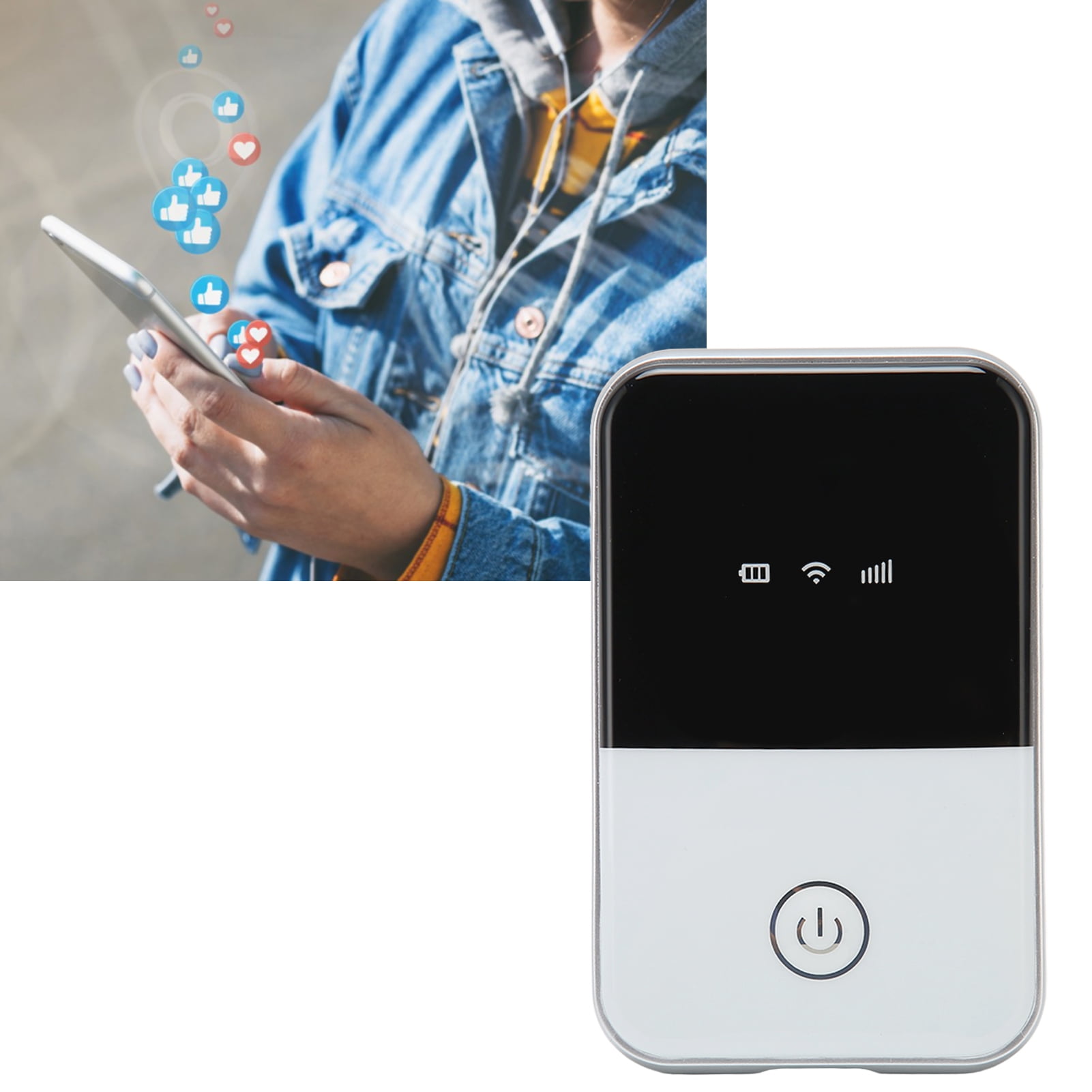 4G LTE Mobile Wifi, 150Mbps Mobile WiFi Hotspot Practical  For Laptops