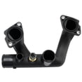 thumbnail image 2 of Thermostat Cover Outlet Pipe w/Sensor For Jaguar Vanden Plas XJ8 & XK8, 2 of 13