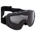 thumbnail image 5 of Birdz Eyewear Vulture Motorcycle Goggles ANSI Z87.1+ Padded Fit-Over Safety Goggles 2 Pairs Black Frame w/Smoke & ReflecTech Blue Mirror Lenses, 5 of 9