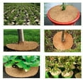 thumbnail image 5 of uds fibra de coco planta Control de malezas estera en maceta cubierta hidratante del suelo película Protector de tronco de árbol 30cm JFHHH pequeña, 5 of 5