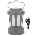 thumbnail image 2 of Tent Lantern, Tent Light Solar Powered Soft Lighting USB Rechargeable Stepless Dimmable  for Yard, 2 of 8