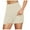 Beige, variant on EDFBUYKRS Female Skirts Sequin Skirt Midi Green Womens Casual Solid Tennis Skirt Yoga Sport Skirt Shorts Skirt