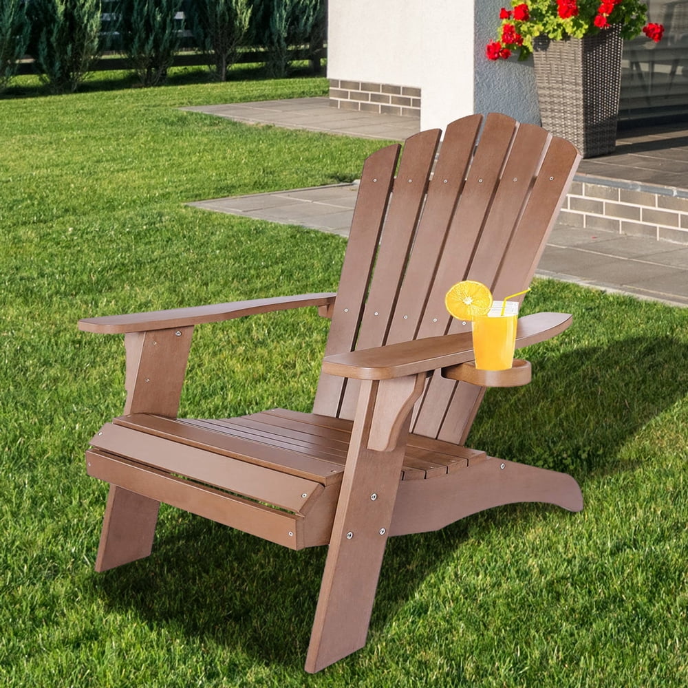 Poly Lumber Lounge Chair foo Patio, Garden Polystyrene Adirondack Chair