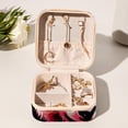 thumbnail image 6 of Panda Square Portable Jewelry Box Organizer for Rings, Earrings, Necklaces, Bracelets - Travel Must-Have for Girls and Women, 6 of 6