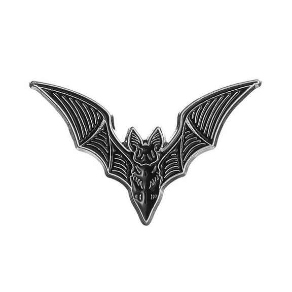 Wmool Bat Enamel Pin Lapel Pins Brooches Alternative Goth Witchy Style Bat Jewelry Halloween Accessory for Clothes Bags Backpack