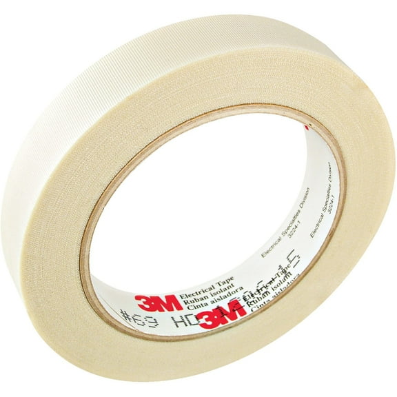 Scotch Glass Cloth Elec. Tape,3/4"x66 ft.,7M T9640691PK