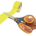 thumbnail image 5 of Westcott 8-Inch Titanium Non-Stick Straight Scissors, Yellow, 3-Pack, 5 of 9