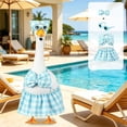 thumbnail image 2 of AuroraX Porch Goose Clothes Set 23" Porch Goose Summer Outfit 17-19 In Hawaiian Bikini Beach Outfit Porch GooseCostume 20 inch Fall Outside Stuff, 2 of 6