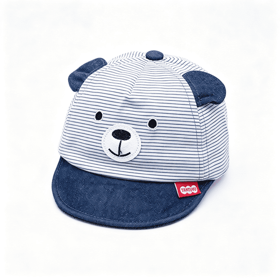 XIBUFE Sun Hat for Baby Boy Girl, Soft Cotton Hat for Baby Toddler, Kids Baseball Caps for Little Boy Girl Spring Summer Sun Hat, Breathable Baby Hats Boy for All-Season Comfort