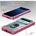 thumbnail image 5 of HCTian for Google 9/9 Pro Phone Case,360° Kickstand & Slide Camera Cover,Military Heavy Duty Full Body Hard Shell Shockproof Phone Case for Pixel 9 Pro,6.3 inch, 5 of 8