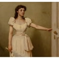 thumbnail image 3 of John George Brown 21x20 Black Modern Framed Museum Art Print Titled - Parted, 3 of 5