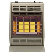 Empire Infrared Heater Natural Gas 18000 BTU, Manual Control 3 Settings