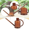 thumbnail image 1 of Riegue el agua de jardín puede una pequeña maceta de riego decorativa moderna de 1000 ml para Marrón, 1 of 8