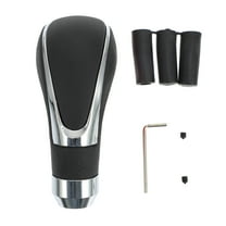 FRCOLOR Leather Gear Shifts Head Leather Gear Shifts Knob Leather Gear Shifts Handle