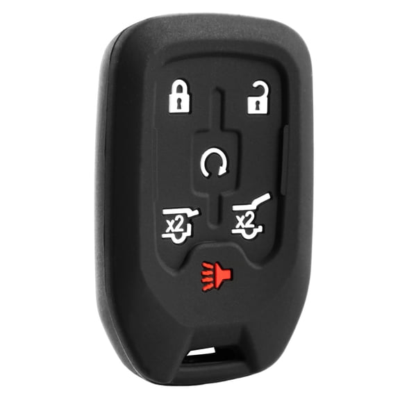 Key Fob Remote Silicone Case Cover Protector for 2014-2019 Chevrolet Suburban Tahoe GMC Yukon Terrain (HYQ1AA, 13580804, 13508278)