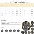thumbnail image 3 of Men's Fall Winter Polo Half Zip Sweatshirt, Light Printed Camouflage Pullover for Casual Style, Daily Errands and Seasonal Layering,Light Gray,XL, 3 of 4