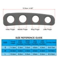 thumbnail image 2 of Uxcell Basketball Shooting Aid Finger Shoot Trainer Training Equipment Correct Shooting Posture Gray, M, 2 of 6