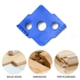 thumbnail image 4 of Accesorios de trabajo de madera de la cortadora del localizador de la esquina semi redonda de la carpintería, 4 of 6