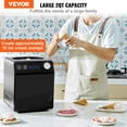thumbnail image 2 of VEVOR Upright Automatic Ice Cream Maker with Built-in Compressor, 2 Quart No Pre-freezing Fruit Yogurt Machine, Stainless Steel Electric Sorbet Maker, 4 Modes Gelato Maker, 2 of 9