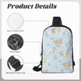 thumbnail image 5 of Cinnamoroll Sling Bag For Women Men Fashion Backpack Crossbody Shoulder Bag Chest Bag Travel Hiking Casual Sport Daypack, 5 of 8