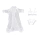 thumbnail image 1 of Pijama para muñeca de 11,5 pulgadas, ropa de baño, ropa interior, hecha a mano. Blanco, 1 of 8
