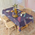 thumbnail image 3 of Feather and Arrow Pattern Rectangle Tablecloth 60"x120",Waterproof Polyester Rectangle Table Cloth, Wipeable Spillproof Polyester Tablecloth for Dining, Camping, Indoor and Outdoor, 3 of 6