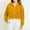 Yellow, variant on Girls Cropped Hoodie Long Sleeve Zipper Hoodies Yellow Hoodie with Pockets Fall Clothes Little Girls Clothes 5-6 Years