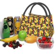 thumbnail image 3 of Fotbe Cartoon Ducks Bolsa Térmica Portátil con Estampado, Bolsa de Entrega de Alimentos Aislada, Bolsa Reutilizable de Gran Capacidad para Comidas y Supermercado, 3 of 6