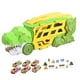 thumbnail image 5 of Camión transportador de dinosaurios, camión devorador de dinosaurios, novedad divertida, comer con 6 autos, 5 of 9