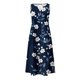 thumbnail image 2 of TaTaai Ladies Casual Sleeveless V Neck Maxi Dress Strap Detail Loose Fit Summer Beach Vacation Long Sundress Gift, 2 of 5