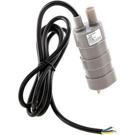 Bomba de agua sumergible de 12 V, minibomba eléctrica de 600 l/h para pozos, ideal para autocaravanas, estanques, acuarios y fuentes.