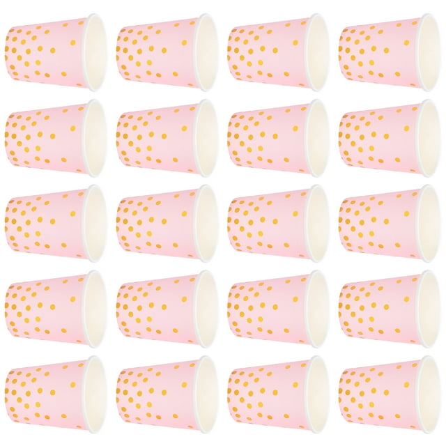 Disposable Hot Cups, Paper Coffee Cups Disposable Cup For Coffee For For Water For Tea Pink,Blue,White