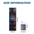 thumbnail image 3 of Lsque Forest Cool Lion Printed Cooling Towel (40"x 12"), Ice Towel, Microfiber, Soft Breathable Chilly Towel for Yoga, Sport, Gym, Workout, Fitness, Running, 3 of 9
