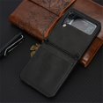 thumbnail image 2 of Pu Leather Case Compatible With Samsung Galaxy Z Flip 4, Ultra Thin Slim Durable Protective Cover, 2 of 5