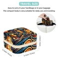 thumbnail image 5 of Musical Instrument Travel Portable Square Jewelry Box - Bracelet Holder and Jewelry Stand - Ideal for Rings, Earrings, Necklaces, and Bracelets - Suitable for Girls and Women, 5 of 6