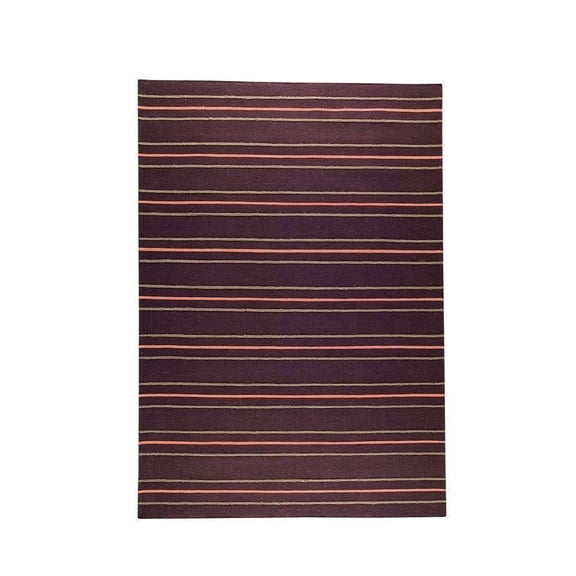 MA Trading Handmade Indian Savannah Rug (India) Brown 5'6" x 7'10" Natural Fiber, Wool, Cotton 6' x 9' Bedroom