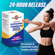 Glucoflex 24 Glucosamine and Chondroitin Sulfate Complex With MSM Caplets 120 Caplets