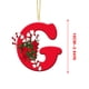 thumbnail image 3 of Xihbxyly Adornos de Letras para Árbol de Navidad, Colgante con 26 Letras Del Alfabeto, Decoración Personalizada Diy, Material Acrílico, Resistente y Ligero, Multiusos, Ideal para El Hogar y La Oficin, 3 of 3
