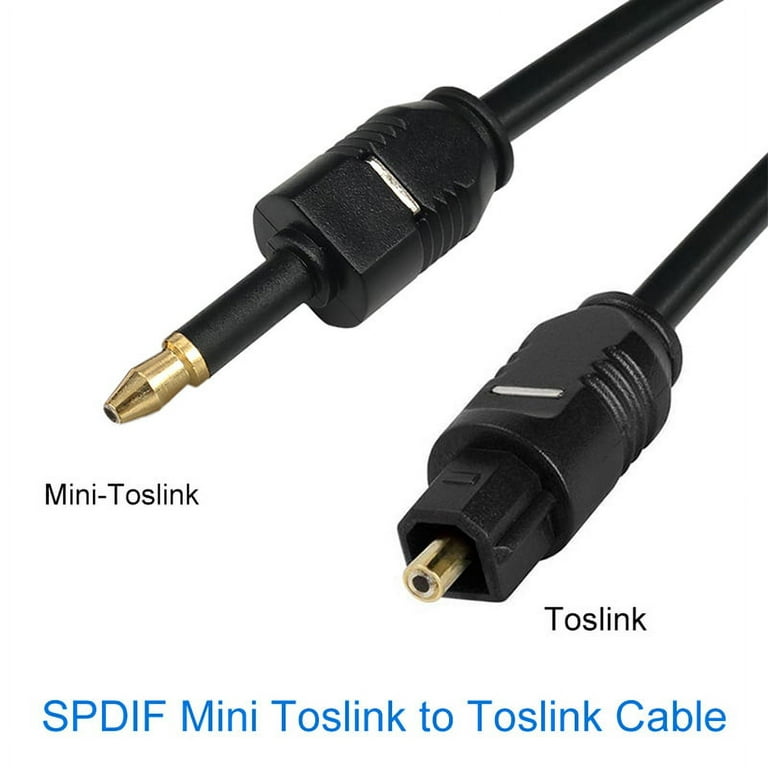 Câble Optique Mini TOSLINK (Toslink 3.5mm