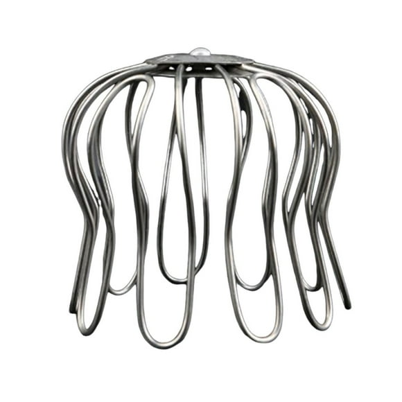 Stainless Steel Floor Drain Roof Balcony Gutter Guard Strainer Anti-blocking Rain Pipe Cap Outdoor Drainage Plumbing Fitting