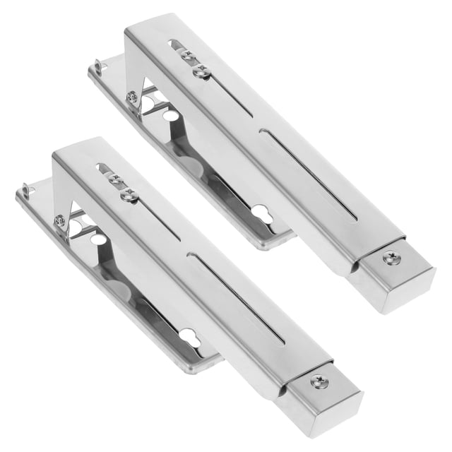 BESTYASH 1Jgo Repisa De Pared Para Microondas De Acero Inoxidable Con Plegable Y Ajustable