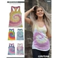 thumbnail image 4 of Colortone Tie-Dye Racerback Tank Top Multicolor Men Unisex Size S to 3XL Cotton, 4 of 4